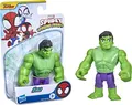 Produktbild: Marvel Spidey and His Amazing Friends Hulk Hero Figur Spielzeug 10 cm Actionf...