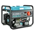 Produktbild: Könner & Söhnen KS 10000E-3 Stromerzeuger, 18 PS 4-Takt Benzinmotor, E-Start, Automatischer Spannungsregler, Anzeige, 1x16A (400V), 1x16A (230V) Generator…