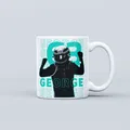 Produktbild: George Russel Tasse mit Motiv F1, Tasse Formulierung 1, F1 Fahrerbecher, Geschen