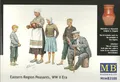 Produktbild: Master Box 3588 Eastern Region Peasants WW II era - 1:35