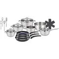 Produktbild: ELO Stahlwaren Topfset Basic Galactica (Bratpfanne, Kochtopf, Milchtopf, Stielkasserolle, Aluminium) (22015-137221.1000)
