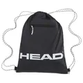 Produktbild: Sportbeutel HEAD Tour Gym Sack Schwarz Weiß Unisex 40x30 cm Turnbeutel Tasche