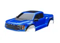 Produktbild: Traxxas 10112-BLUE - Ford Raptor R Komplettkarosserie, Blau