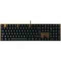 Produktbild: KC 200 MX, Tastatur schwarz/bronze, DE-Layout, Cherry MX2A Brown