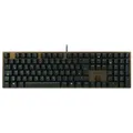 Produktbild: CHERRY KC 200 MX mechanisches Keyboard Schwarz-Bronze MX2A Brown Switches, DE-Layout