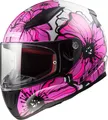 Produktbild: LS2 FF353 Rapid II Poppies Helm, schwarz/weiß/pink, M (57/58)
