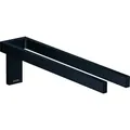 Produktbild: hansgrohe AXOR UNIVERSAL Rectangular Handtuchhalter, Metall, doppelt, fest, Länge 380mm, 42622670, Farbe: Mattschwarz