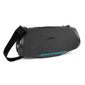 Produktbild: MEDION P61762 tragbarer Bluetooth Lautsprecher Akku Bass Boost IPX L anthrazit