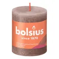 Produktbild: Bolsius Rustik Stumpenkerze Rustikale Taupe 80/68mm