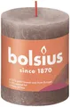 Produktbild: Bolsius rustikale Stumpenkerze 80 68 Taupe