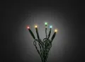 Produktbild: Konstsmide 6350-520 Micro-Lichterkette Innen netzbetrieben Anzahl Leuchtmittel 10 LED Mehrfarbig Beleuchtete Länge: 0.63m