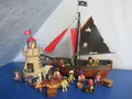 Produktbild: Piratenschiff + 6680 6682 Leuchtturm Floß v Figuren 5135 6678 Playmobil 3005