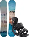 Produktbild: HEAD Snowboard Set Snowboardset PRIDE 2.0 AQUA 138 2025 inkl. NX ONE black
