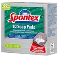Produktbild: Spontex Topfkratzer Seifenpads, Metall mit Seifenanteil, 10 Stück