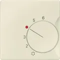 Produktbild: Siemens 5TC9220 DELTA i-system Abdeckung Raumtemperaturregler Öffner/Wechsler, elektroweiß