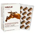 Produktbild: Hawlik Cordyceps Extrakt + Pulver Kapseln