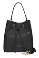 Produktbild: Lazarotti Bologna Leather Bucket Bag Schultertasche Tasche Black schwarz Neu