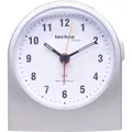 Produktbild: Techno Line WT 753 Funk Wecker Silber Alarmzeiten 1 Fluoreszierend Zeiger 1 T...