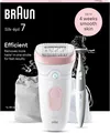 Produktbild: Braun Silk-épil 7, Epilierer Damen, Haarentferner für langanhaltende