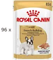 Produktbild: 96 x 85 g Royal Canin French Bulldog (€16,65/kg) Mousse Bully Adult Nassfutter