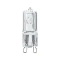 Produktbild: Paulmann 80091 Halogen Lampe Hochvolthalogen Stiftsockel 2er Set G9 230V Warmweiß 2x56 Watt dimmbar Klar Glas 2800K G9