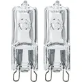 Produktbild: 2 x Paulmann Eco Halogen Stiftsockellampen 52Watt G9 klar 750lm warmweiß dimmbar