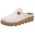 Produktbild: Rohde FOGGIA Pantoffel Hausschuh, Schlappen, Clog, Homeslipper mit Profilsohle weiß 39 EU
