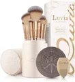 Produktbild: Luvia Cosmetics Schmink-Set Prime Vegan Champagne, 11-tlg., Kosmetikpinsel-Set
