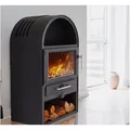 Produktbild: VARDE OVNE Kaminofen THURÖ 13 Stahl schwarz 6 kW Ofen Holzofen V100771