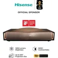 Produktbild: Hisense 4K Smart Laser TV L9Q, 4K Ultra HD, 3D, Smart-TV, WLAN, DVB-C, DVB-S, DVB-S2, DVB-T, DVB-T2, Bronze - Bronze