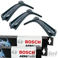 Produktbild: BOSCH AEROTWIN SCHEIBENWISCHER VORNE + HINTEN passend für FORD FIESTA 7 VII