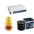 Produktbild: BOSCH Inspektionspaket Ölfilter Luftfilter Innenraumfilter für Seat Arosa 1.7