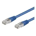 Produktbild: Wentronic Goobay CAT 5e Patchkabel, SF/UTP, Blau, 0.25 m - CCA Kupfergemisch (95203)