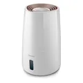Produktbild: PHILIPS Luftbefeuchter 3000 Serie, für 45 m², NanoCloud, 99,97% weniger Bakterien, 300 ml/h, 3 Stufen, Schlafmodus, Ultraleise (33 dB), Feuchtigkeitssensor, Timer, 3L Tank, Weiß (HU3916/10)