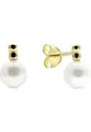 Produktbild: CHRIST Damen-Ohrstecker 375er Gelbgold Süßwasserperle One Size 89206589