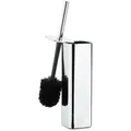 Produktbild: Relaxdays WC Bürstenhalter Wand Schwarz,Silber
