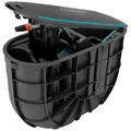 Produktbild: Gardena Undercover Schlauchbox RollUp M, 20 m Schlauch, diskrete unterirdische Installation, automatische Aufrollfunktion, wetterfest, flexible Anschlussmöglichkeiten (18650-20)