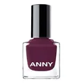 Produktbild: ANNY Nail Polish – Hochwertiger Farb-Nagellack mit langanhaltendem Glanz, splitterresistent und schnelltrocknend, Farbe: Cheeky Plum Berry - 15 ml