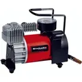 Produktbild: Auto Kompressor Cc-ac 35/10 12 V (max. 8 Bar, 35 L/min Abgabeleistung, Anschluss Über Zigarettenanzünder, Manometer, Inkl. 4 Zusatzadapter) - Einhell