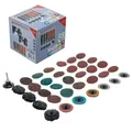 Produktbild: Schleifscheiben / Schleifteller- Satz Ø 50 mm Schnellwechsel Scheiben 35- teilig
