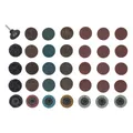 Produktbild: 35tlg Schleifscheiben Set Ø 50mm mit Schleifteller Bohrmaschine Schleifpapier