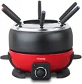 Produktbild: Elektro Fondue Set 6 Personen Fondue-Gabeln Fondue-Topf 800Watt H.Koenig ALP1800