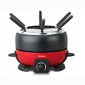 Produktbild: Elektro Fondue Set 6 Fondue-Gabeln Fondue-Topf 800 Watt H.Koenig ALP1800