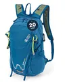 Produktbild: Terra Peak® Premium Wanderrucksack 20L ACTIVE 20 Damen Herren & Erwachsene klein blau - Trekking-Rucksack ergonomisch - Daypack Rucksack & Tagesrucksack wasserdicht mit Regenschutz, Rückenbelüftung