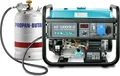 Produktbild: Könner & Söhnen KS 10000E G Hybrid Stromerzeuger 8000 Watt, DUAL FUEL Benzin / LPG, E-Start, 1x16A (230V), 1x32A (230V), 12V