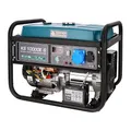 Produktbild: Könner & Söhnen KS 10000E G - Hybrid Benzin-LPG 4-Takt Stromerzeuger, Notstromaggregat 7500 Watt, 1x16A 1x32A Generator mit automatischem Spannungsregler 230V, E-Start, Digitale Anzeige Blau10-g