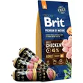 Produktbild: BRIT Premium By Nature Adult M 15kg + Hektor mit Geflügel 3x900g