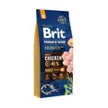 Produktbild: 15 kg BRIT Premium By Nature Adult Medium M, Trockenfutter mit Huhn für Hunde