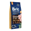 Produktbild: Brit Premium by Nature 15kg Trockenfutter Huhn adult Hunde mittelgroßer Rassen