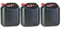 Produktbild: 3 x Hünersdorff Kraftstoff-Kanister 20 l Kunststoff UN-Zulassung Gefahrg. 813500